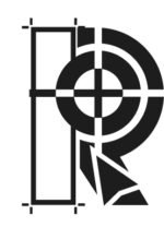 Symbol für Grafikdesign – abstrahiertes Icon im Markenstil von Ramin Rahmati